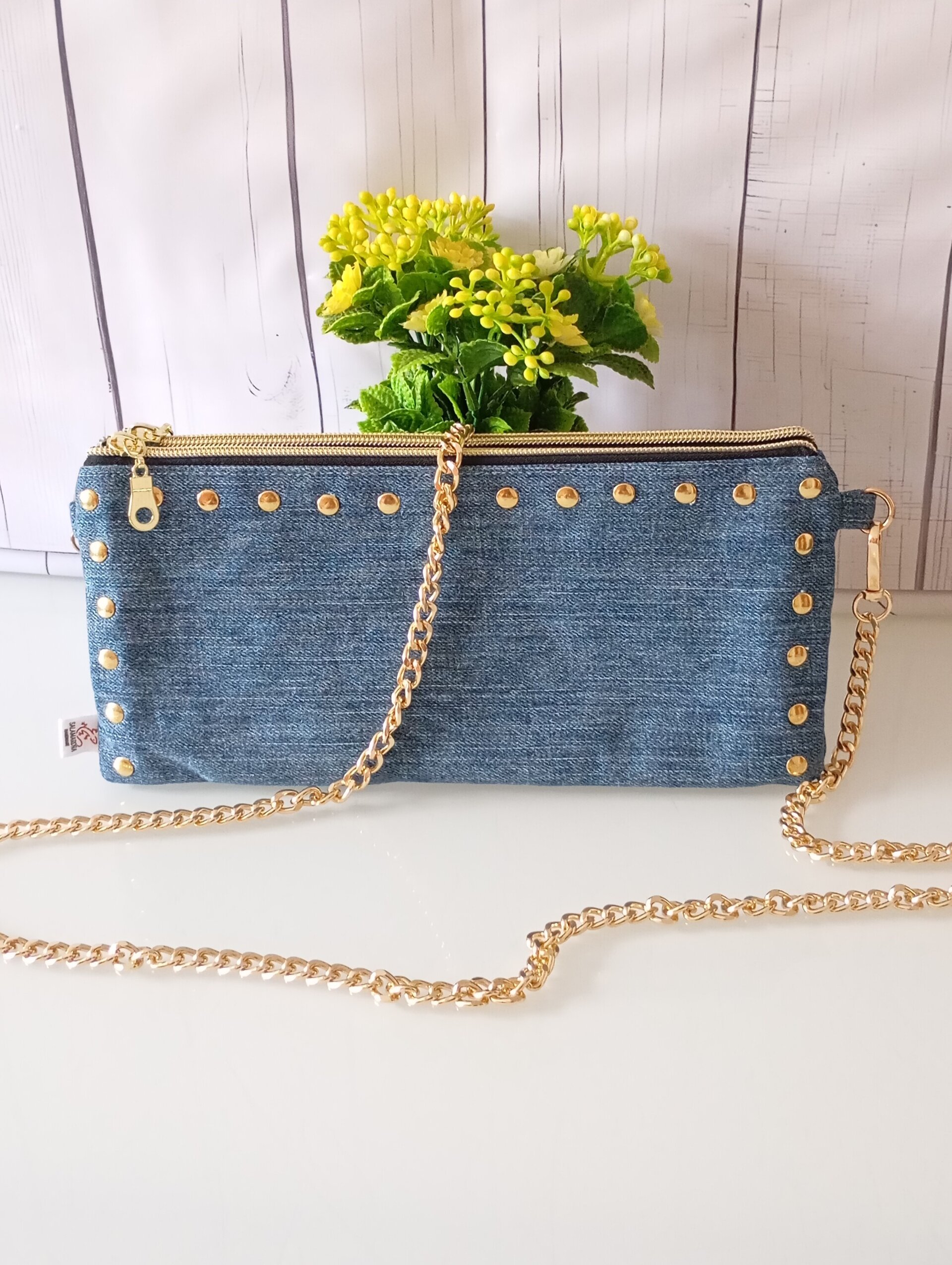 Bolso TEEN XL - Denim azul - 2