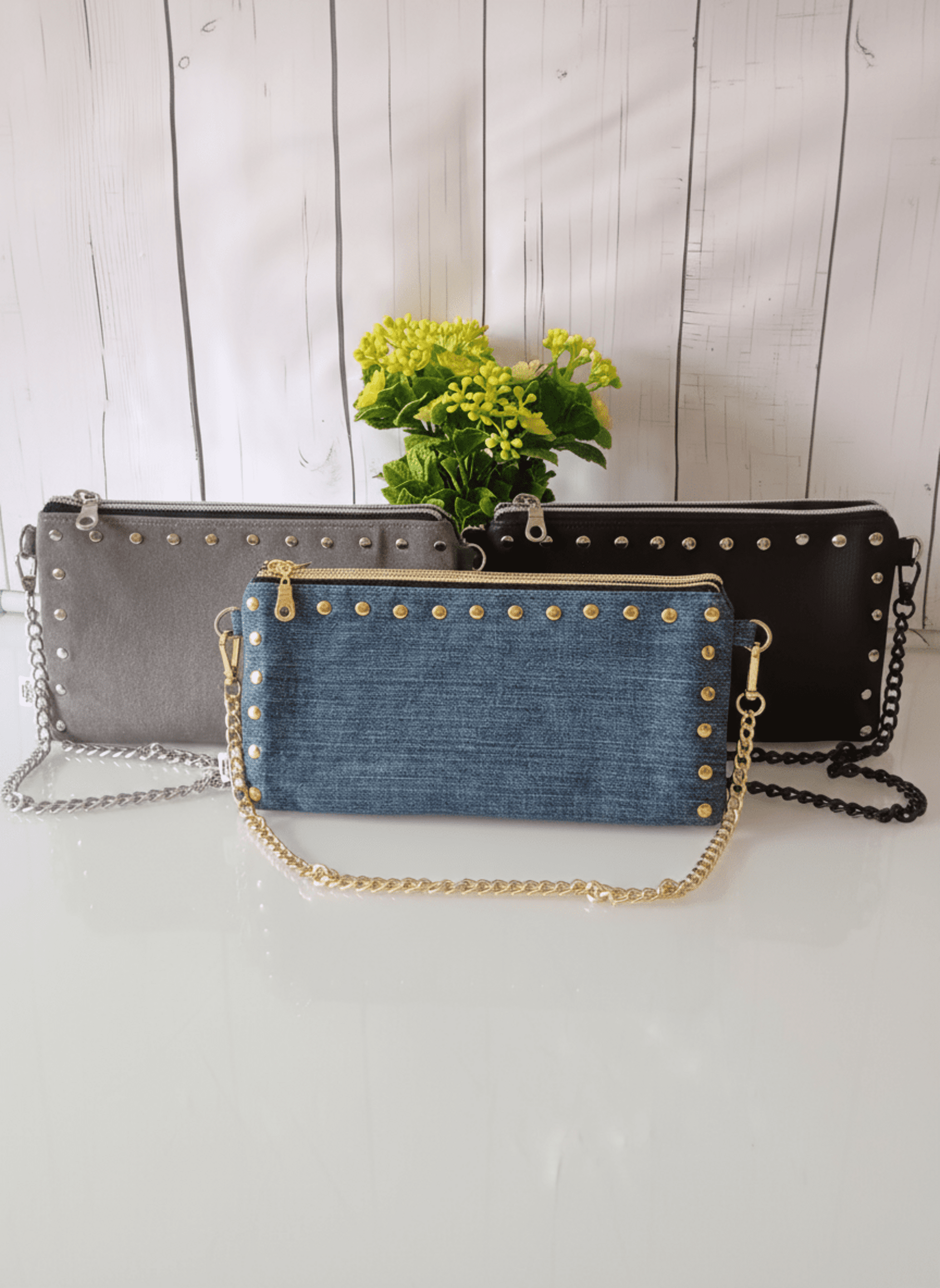 Bolso TEEN XL - Denim azul - 3