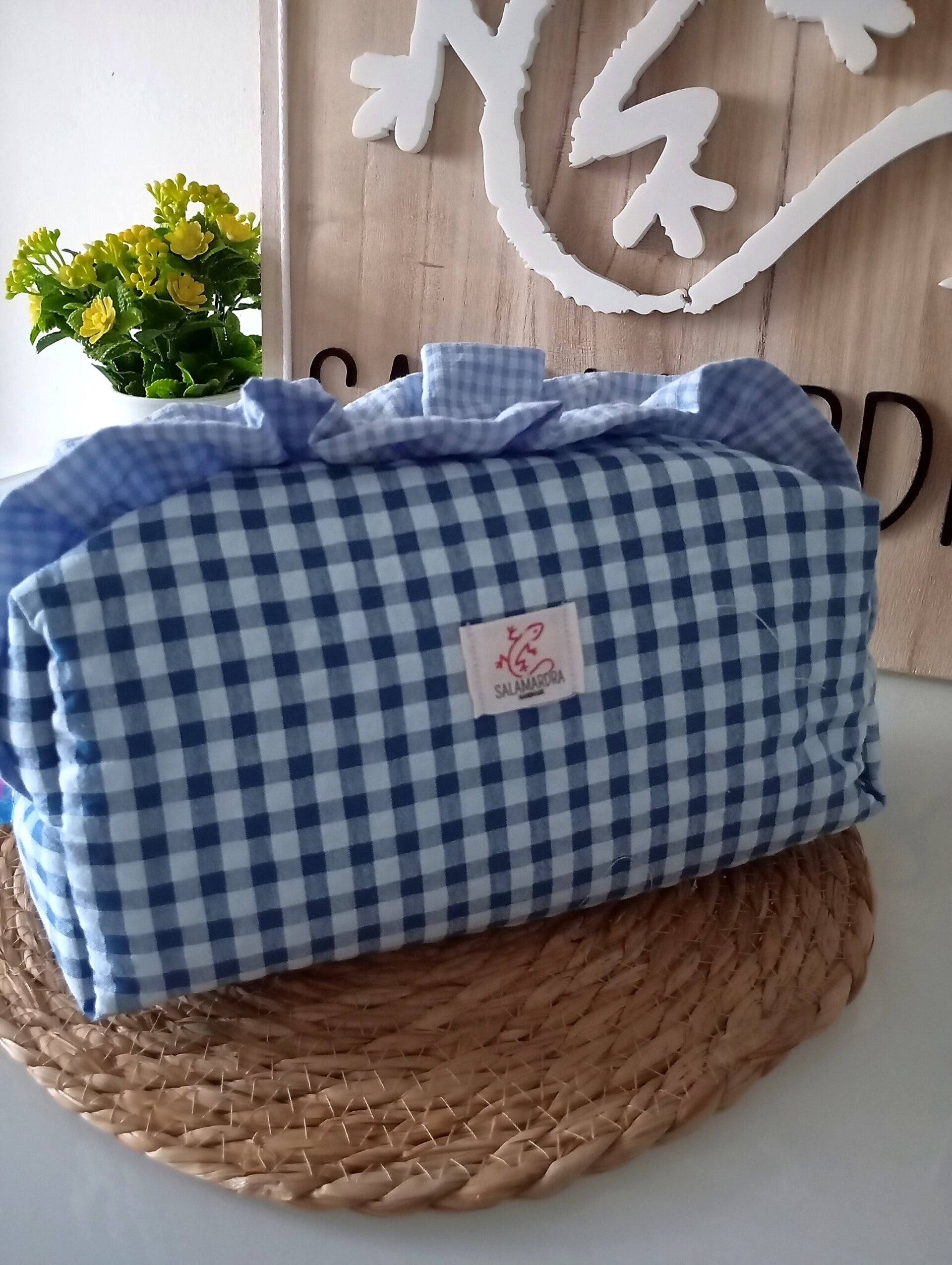 Rectangle con volante estampado Vichy (varios colores) - 10